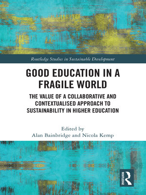 cover image of Good Education in a Fragile World
